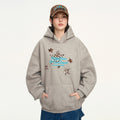 RickyisClown_Heather_Gray_Leopard_Star_Applique_Men's_Cotton_Blend_Pullover_Hoodies_MISSTT