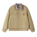 RickyisClown_Khaki_Colorblock_Patchwork_Ethnic_Windproof_Loose_Men's_Cotton_Coach_Jackets_MISSTT