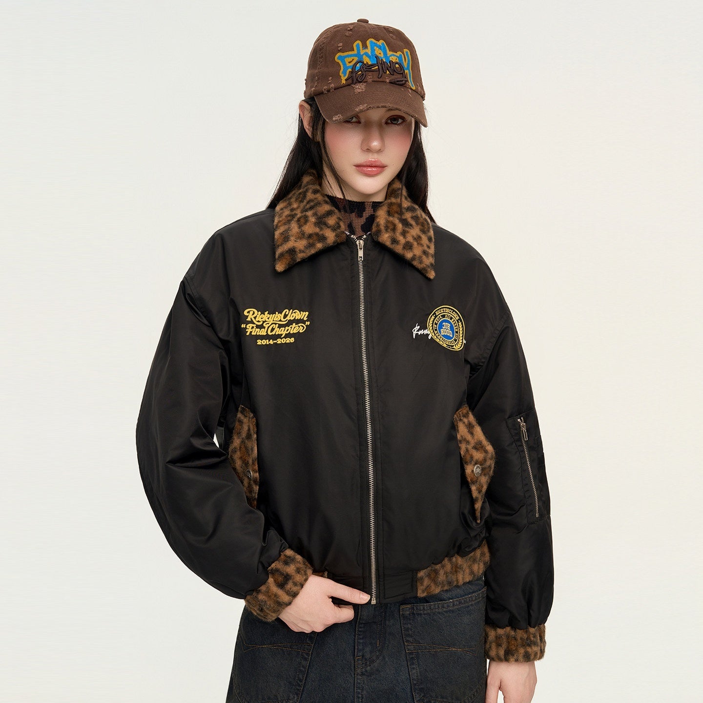 RickyisClown_Leopard_Print_Ma1_Oversized_Bomber_Men's_Cotton_Padded_Puffer_Jackets_MISSTT