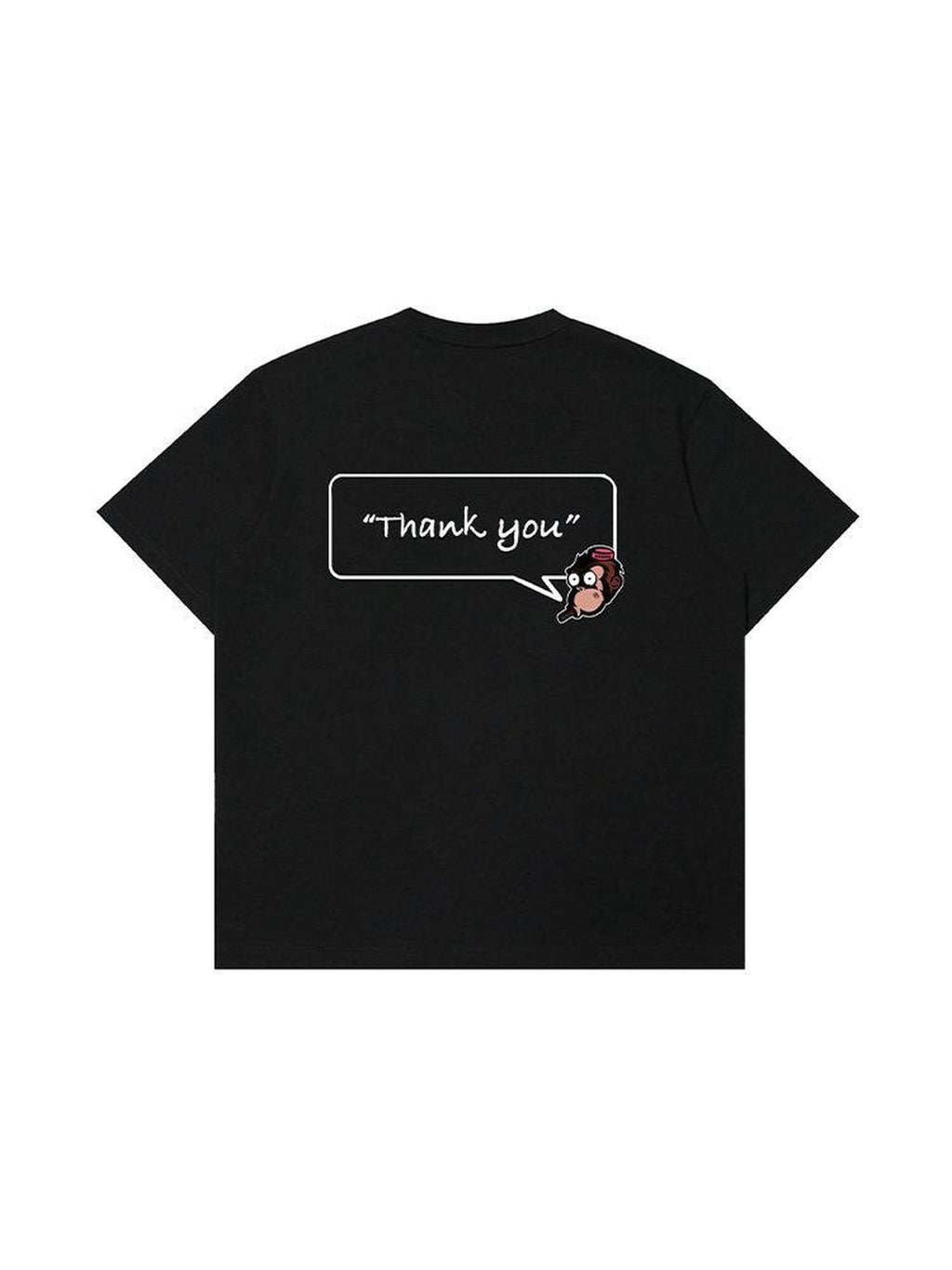 RickyisClown Letter Print Crew Neck Loose Fit Men's 100 Percent Cotton Short Sleeve T-shirts