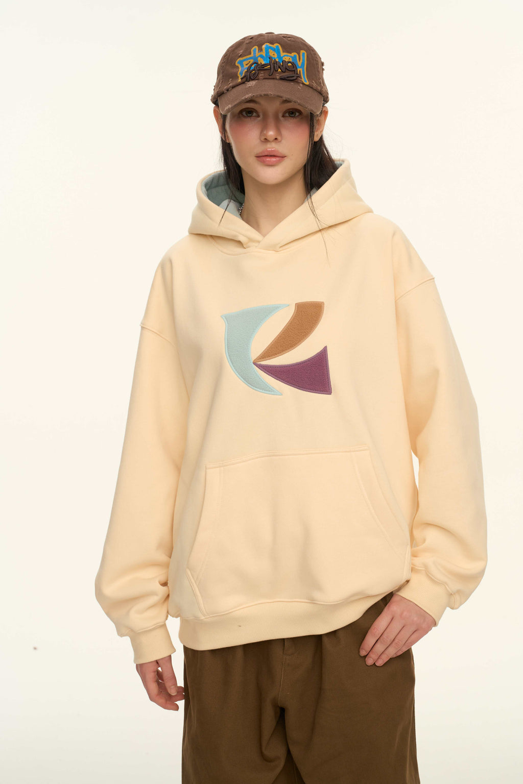 RickyisClown_Patch_Embroidered_Kangaroo_Pocket_Men's_Fleece_Pullover_Hoodies_MISSTT