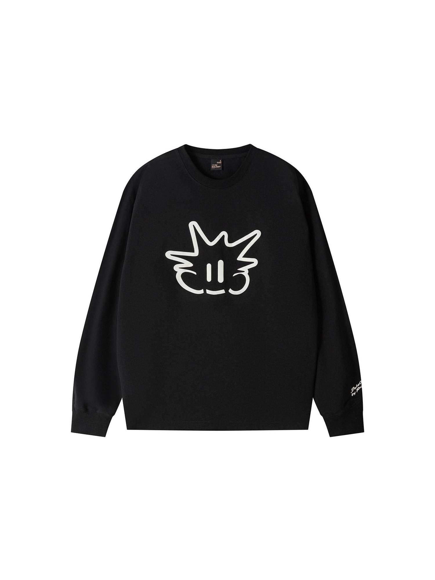 RickyisClown Pineapple Graphic Loose Cooling Men's Quick Dry Long Sleeve T-shirts