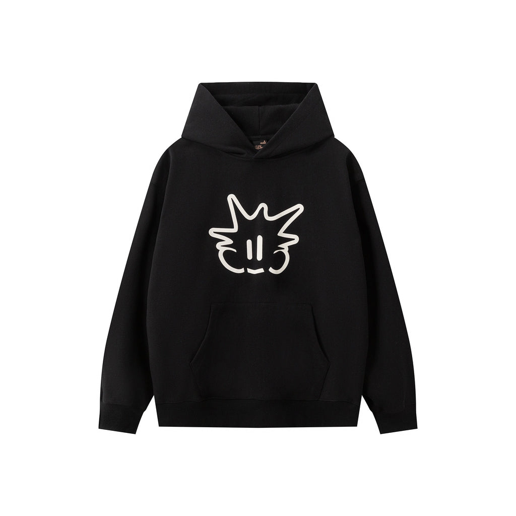RickyisClown_Pineapple_Knit_Hooded_Loose_Fit_American_Streetwear_Men's_Pullover_Hoodies_MISSTT