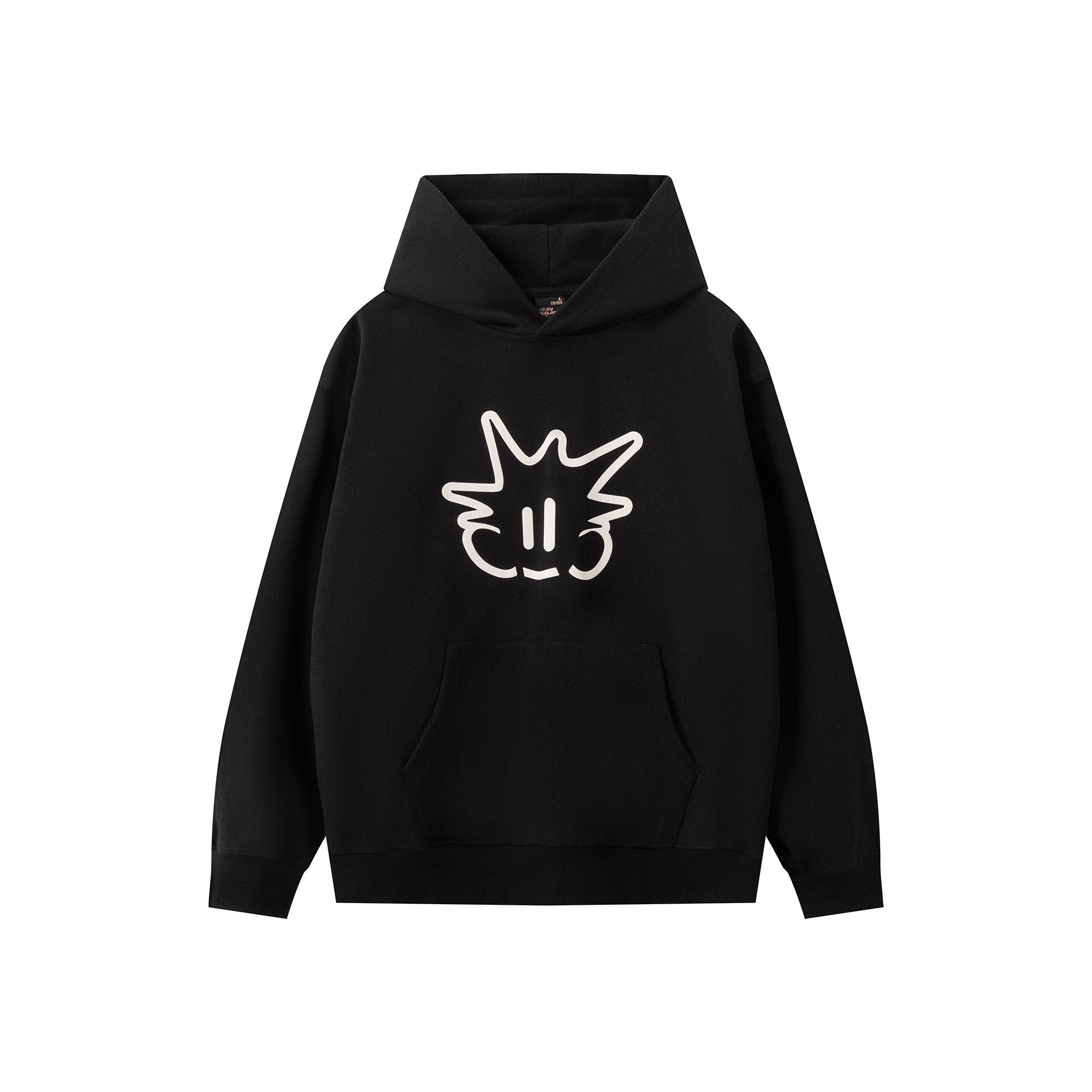 RickyisClown_Pineapple_Knit_Hooded_Loose_Fit_American_Streetwear_Men's_Pullover_Hoodies_MISSTT