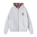 RickyisClown_Plaid_Reversible_Hooded_Relaxed_Fit_Men's_Cotton_Blend_Cardigans_MISSTT