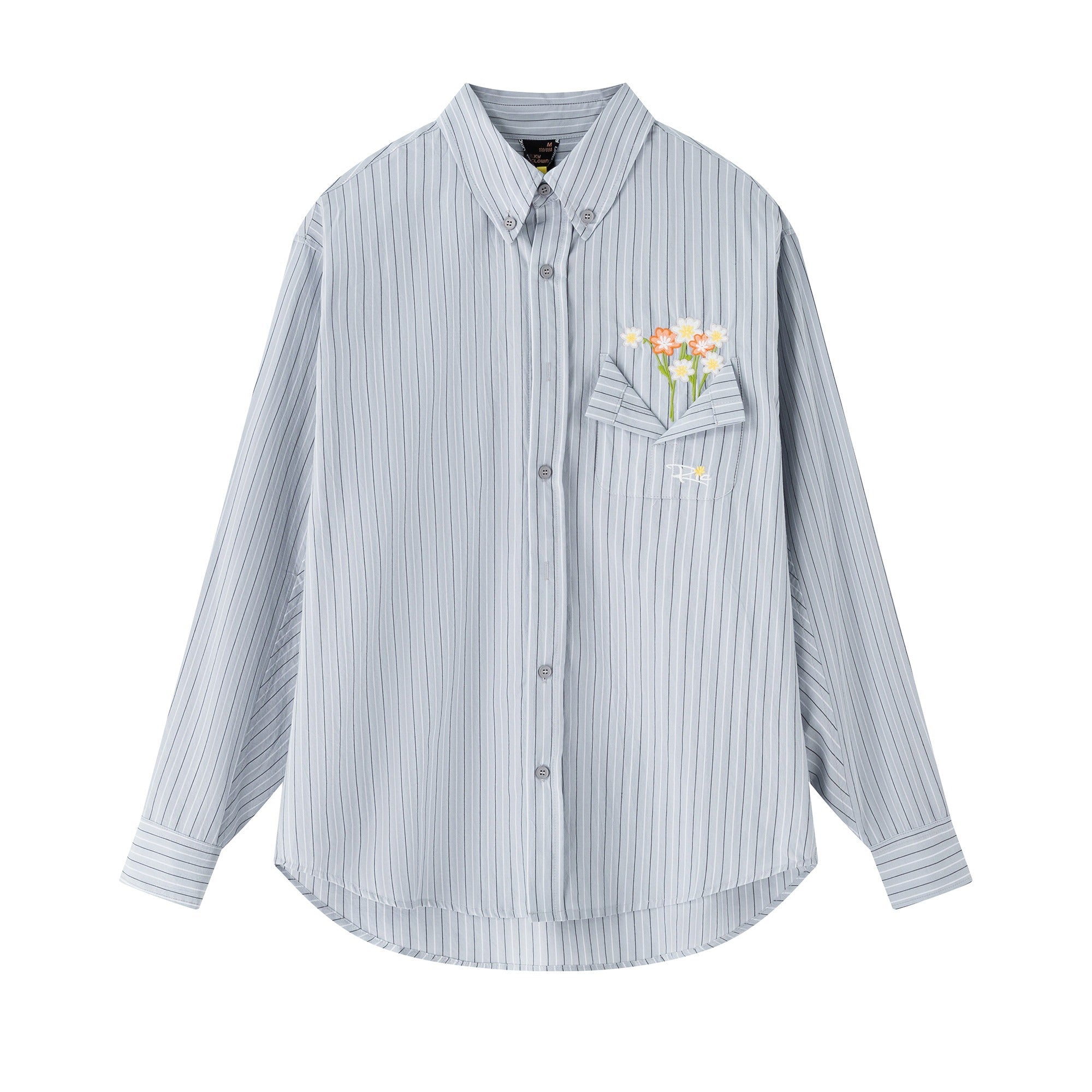 RickyisClown_Pocket_Vase_Print_Long_Sleeve_Shirt_Jacket_Men's_Striped_Shirts_MISSTT