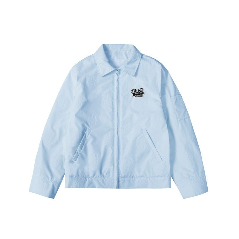 RickyisClown_Rabbit_Embossed_Imprint_Motif_American_Style_Men's_Coach_Jackets_MISSTT