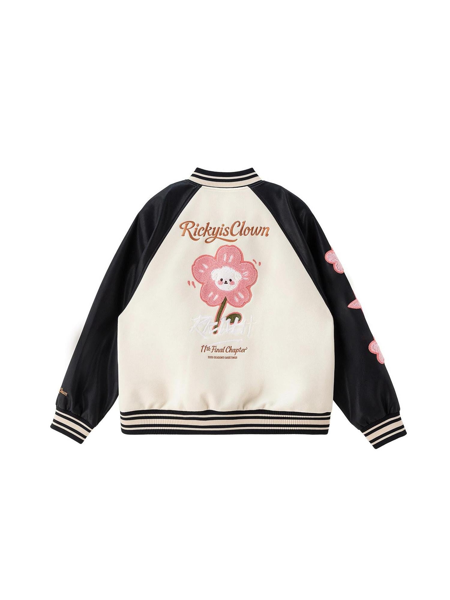 RickyisClown Raglan Sleeve Athletic Streetwear Men's Casual Baseball Jerseys