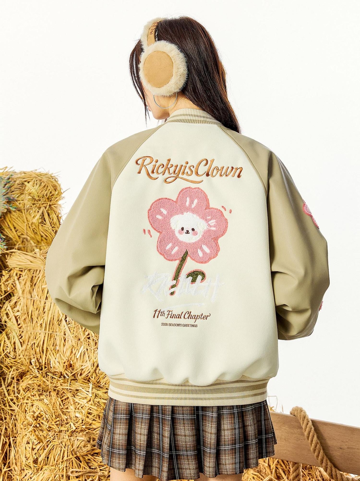 RickyisClown Raglan Sleeve Athletic Streetwear Men's Casual Baseball Jerseys