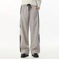 RickyisClown_Striped_Breathable_Elastic_Waist_Midrise_Men's_Polyester_Straight-leg_Pants_MISSTT
