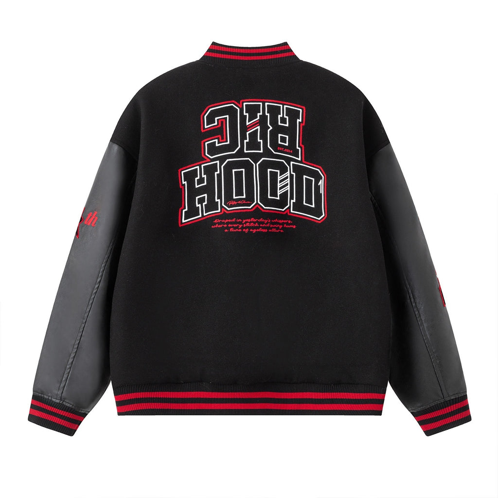 RickyisClown_Terry_Embroidery_Colorblock_Pu_Leather_Patchwork_Men's_Baseball_Jerseys_MISSTT