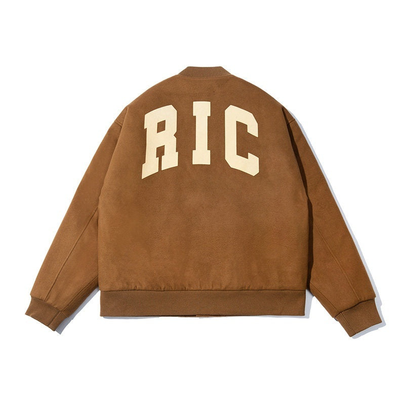 RickyisClown_Torn_Smile_Embroidered_Loose_Fit_Men's_Woollike_Polyester_Baseball_Jerseys_MISSTT