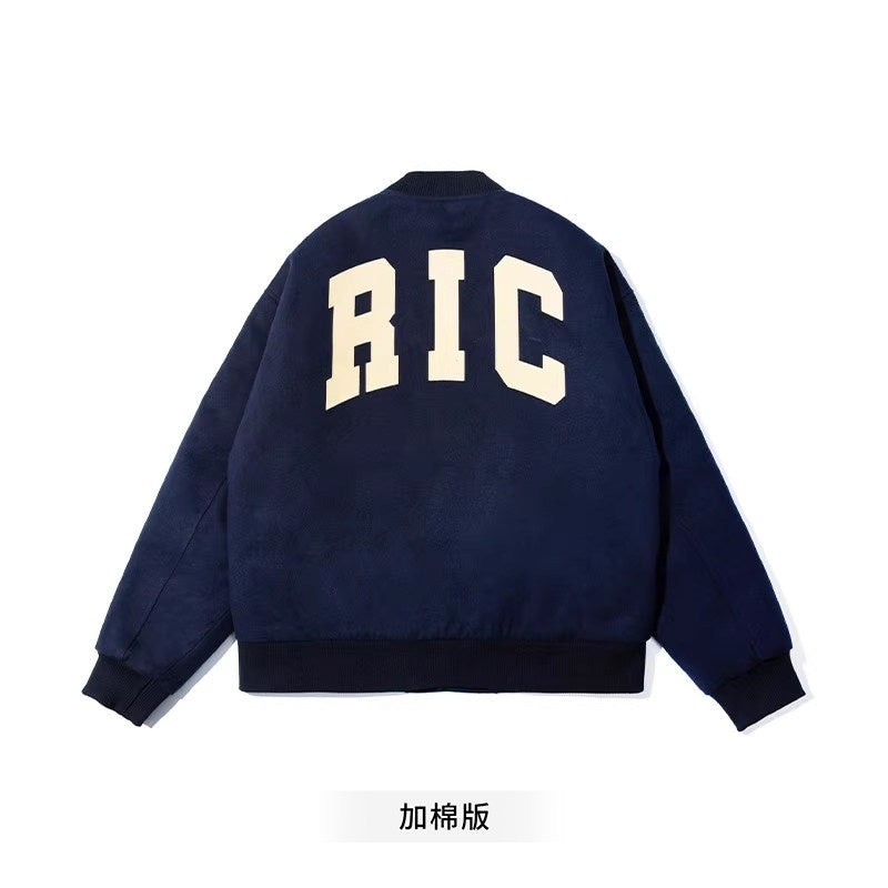 RickyisClown_Torn_Smile_Embroidered_Loose_Fit_Men's_Woollike_Polyester_Baseball_Jerseys_MISSTT