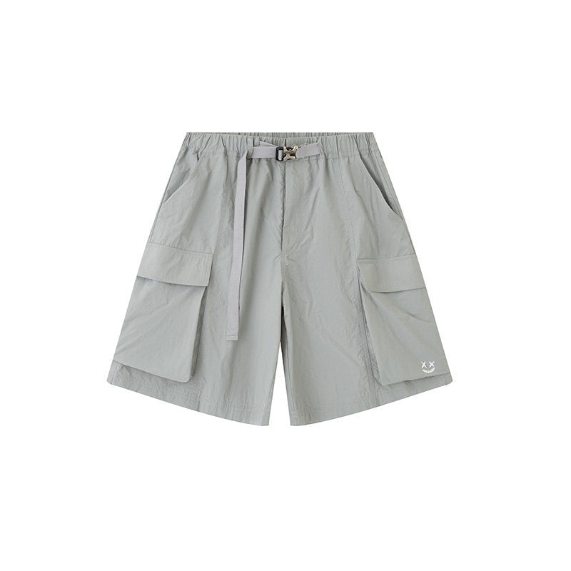 RickyisClown_Urban_Street_Waterproof_Workwear_Loose_Men's_Relaxed_Cargo_Shorts_MISSTT