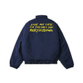 RickyisClown_Vinyl_Record_Print_Loose_Fit_Stand_Collar_Men's_Padded_Softshell_Jackets_MISSTT