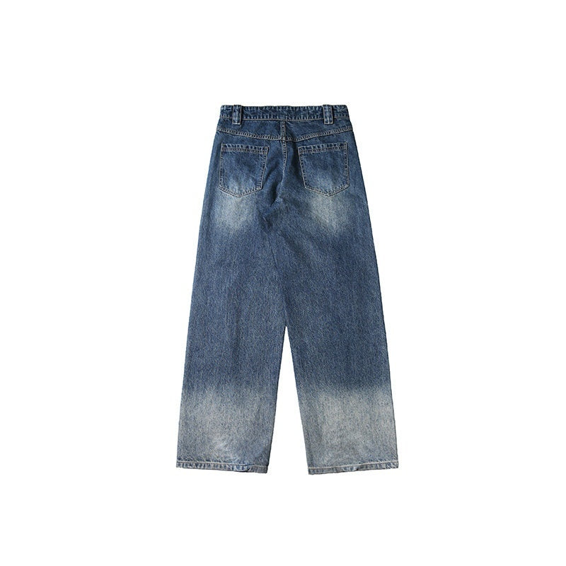 RickyisClown_Washed_Vintage_Distressed_Wide_Leg_Relaxed_Men's_Denim_Straight_Jeans_MISSTT