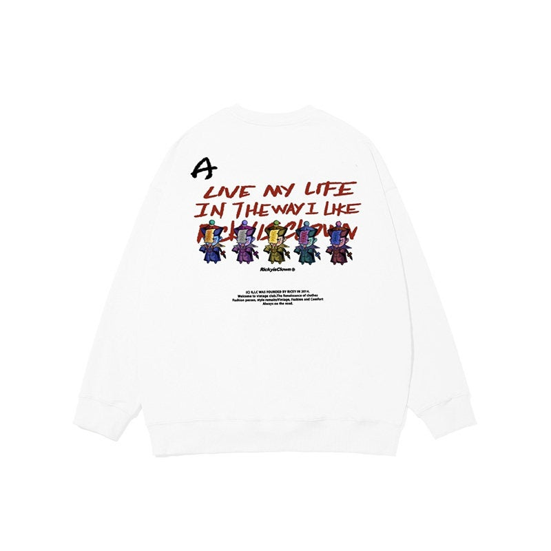 RickyisClown_Zombie_Print_Oversized_Street_Men's_100_Percent_Cotton_Long_Sleeve_T-shirts_MISSTT