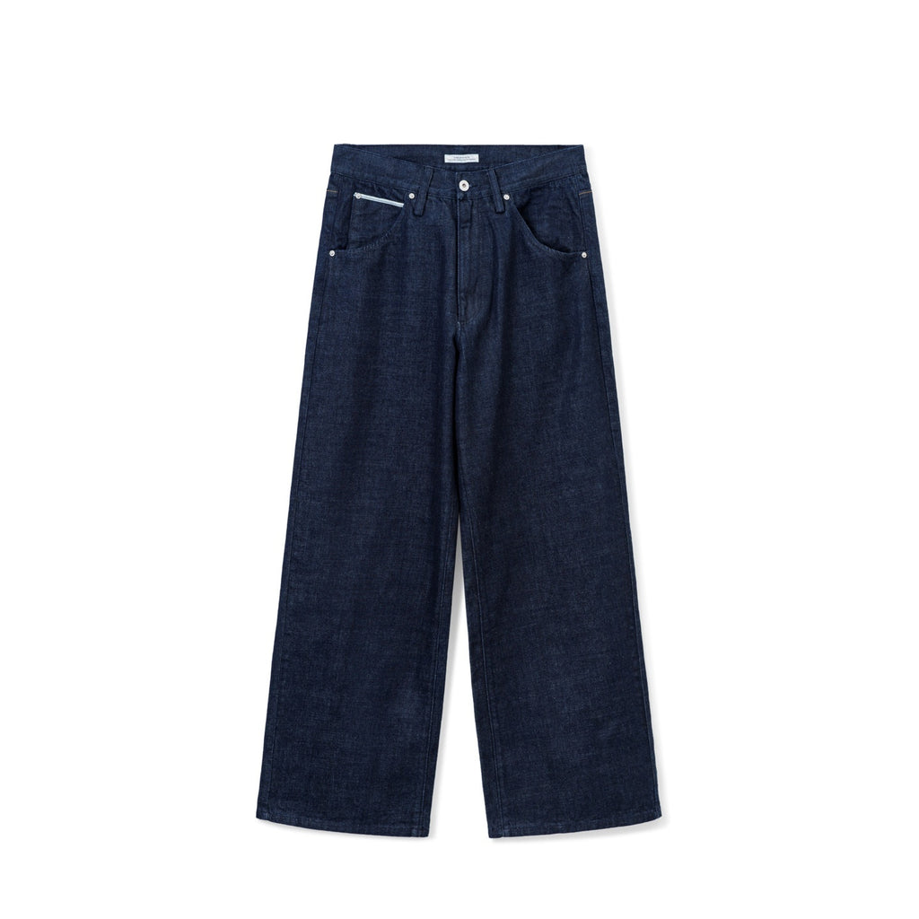 SUPERTOFU_100_Percent_Cotton_Mid_Rise_Button_Fly_Original_Color_Youth_Straight_Jeans_MISSTT