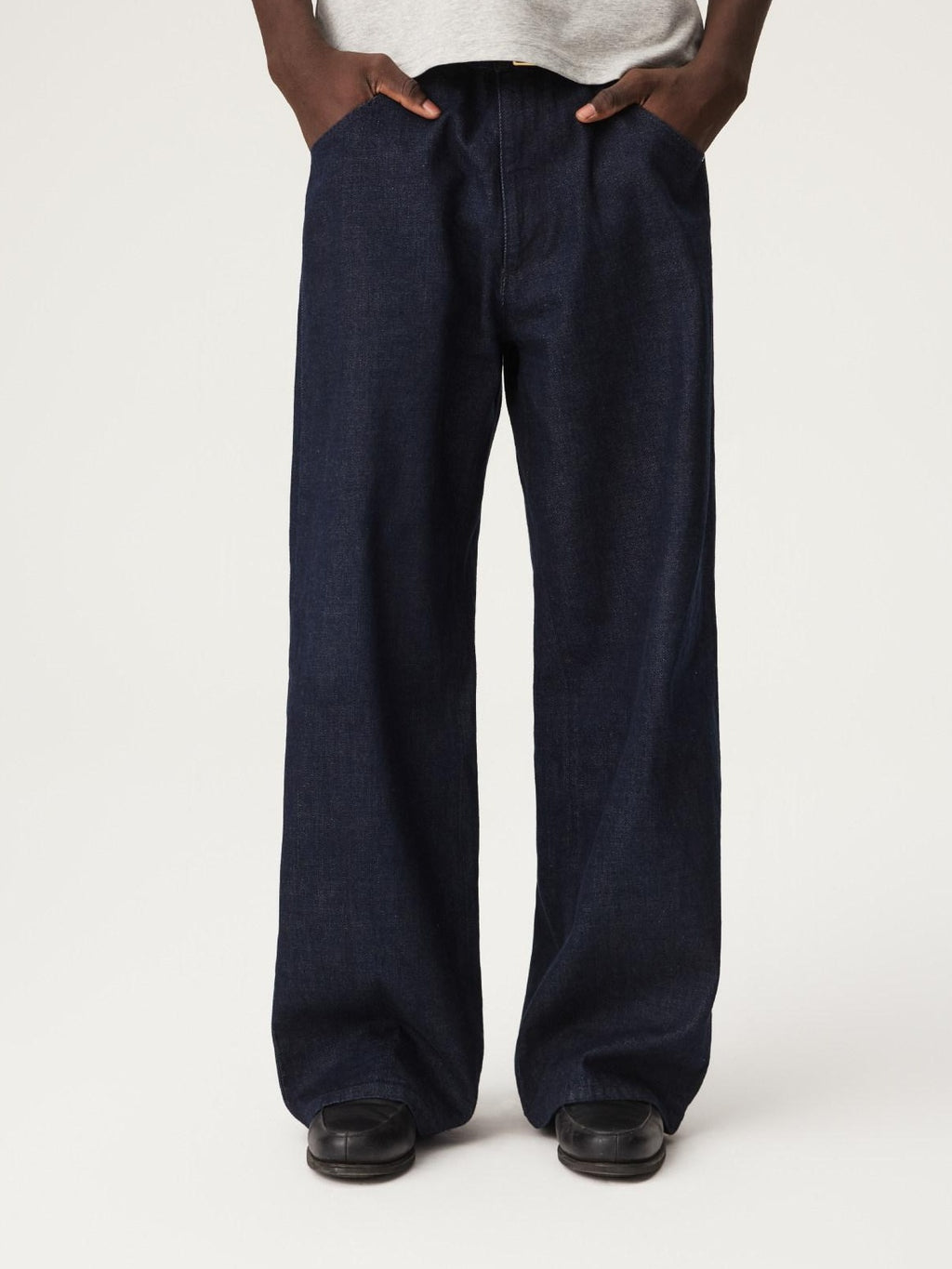 SUPERTOFU 100 Percent Cotton Mid Rise Button Fly Original Color Youth Straight Jeans