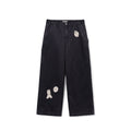 SUPERTOFU_100_Percent_Cotton_Vintage_Distressed_Straight_Fit_Unisex_Grey_Purple_Chinos_MISSTT