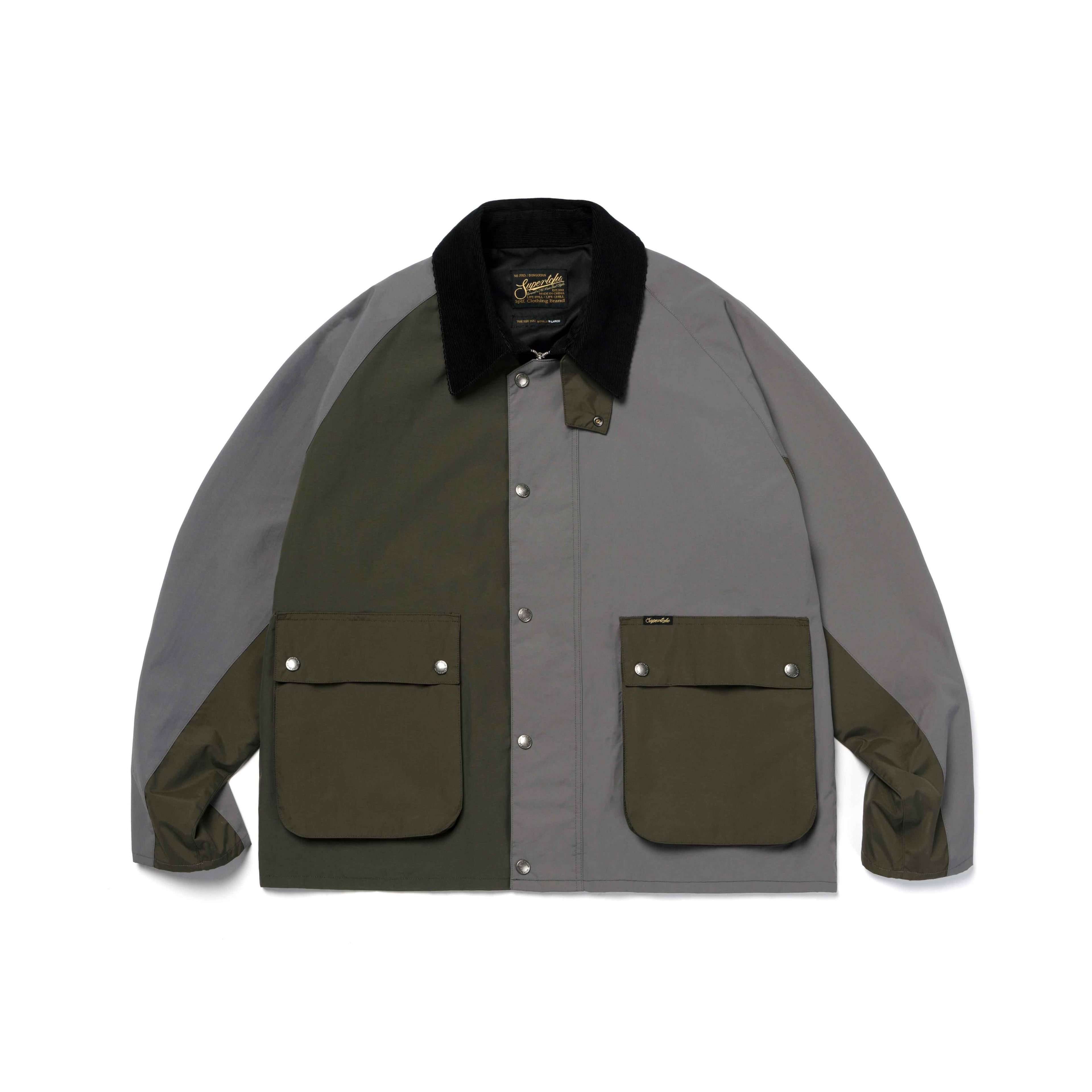 SUPERTOFU_100%_Polyester_Loose_Fit_Vintage_Lapel_Unisex_Olive_Green_Lightweight_Jackets_MISSTT