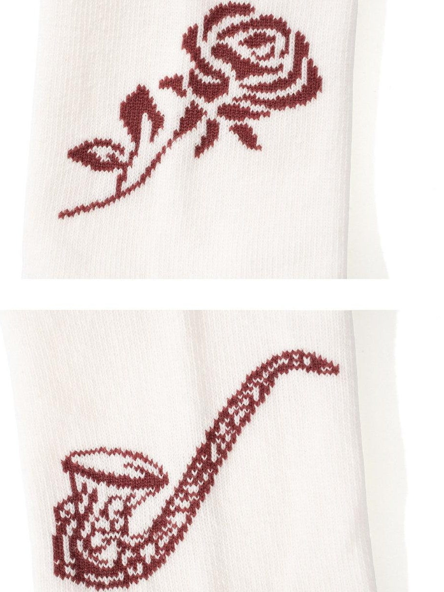 SUPERTOFU 3 Pack Discount Striped Classic Unisex One Size Athletic Socks