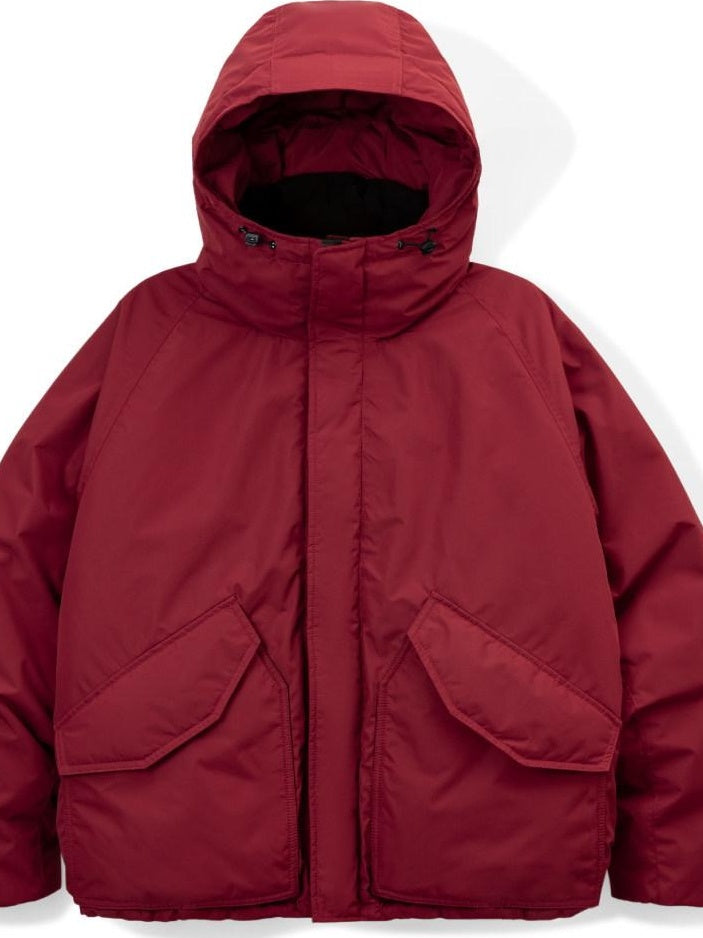 SUPERTOFU 650Fp White Duck Down Hooded Loose Japanese Waterproof Youth Down Jackets