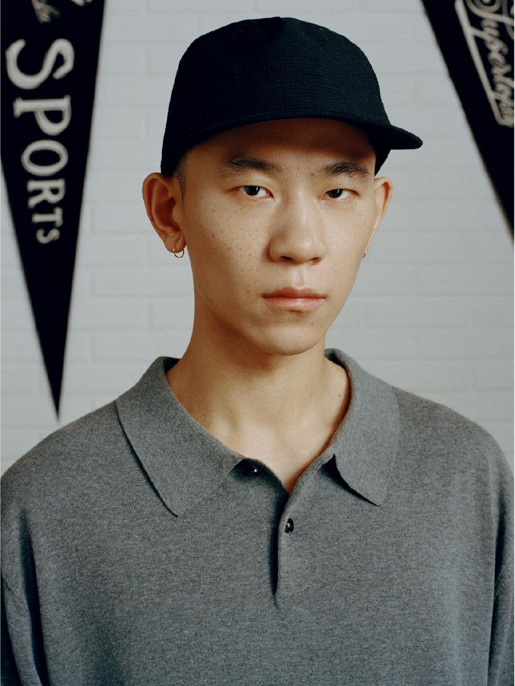 SUPERTOFU Adjustable Lightweight Polyester Casual Unisex Black Baseball Cap Hats