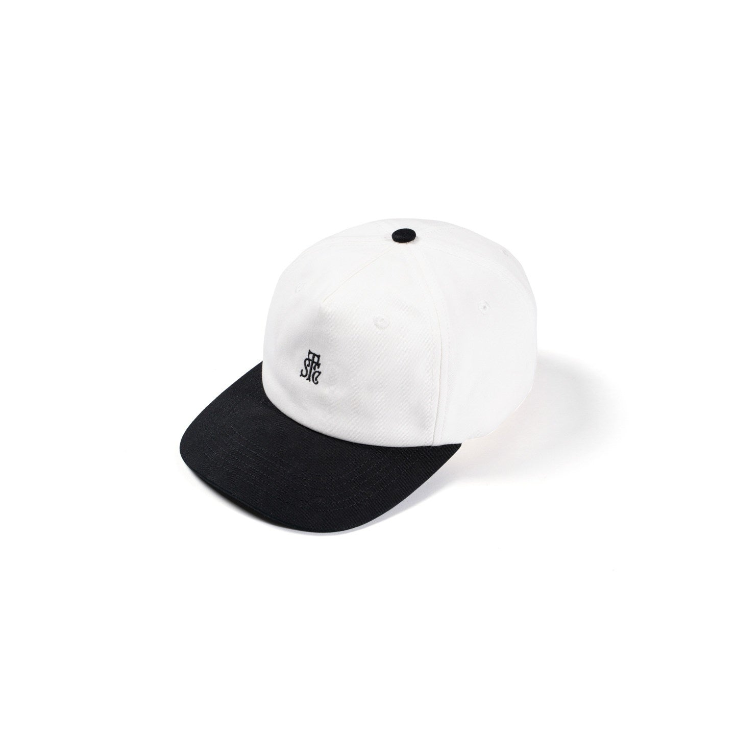 SUPERTOFU_Adjustable_Vintage_Stitched_Trucker_Unisex_Casual_Cotton_Logo_Black_White_Hats_MISSTT