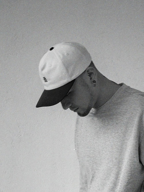 SUPERTOFU Adjustable Vintage Stitched Trucker Unisex Casual Cotton Logo Black White Hats