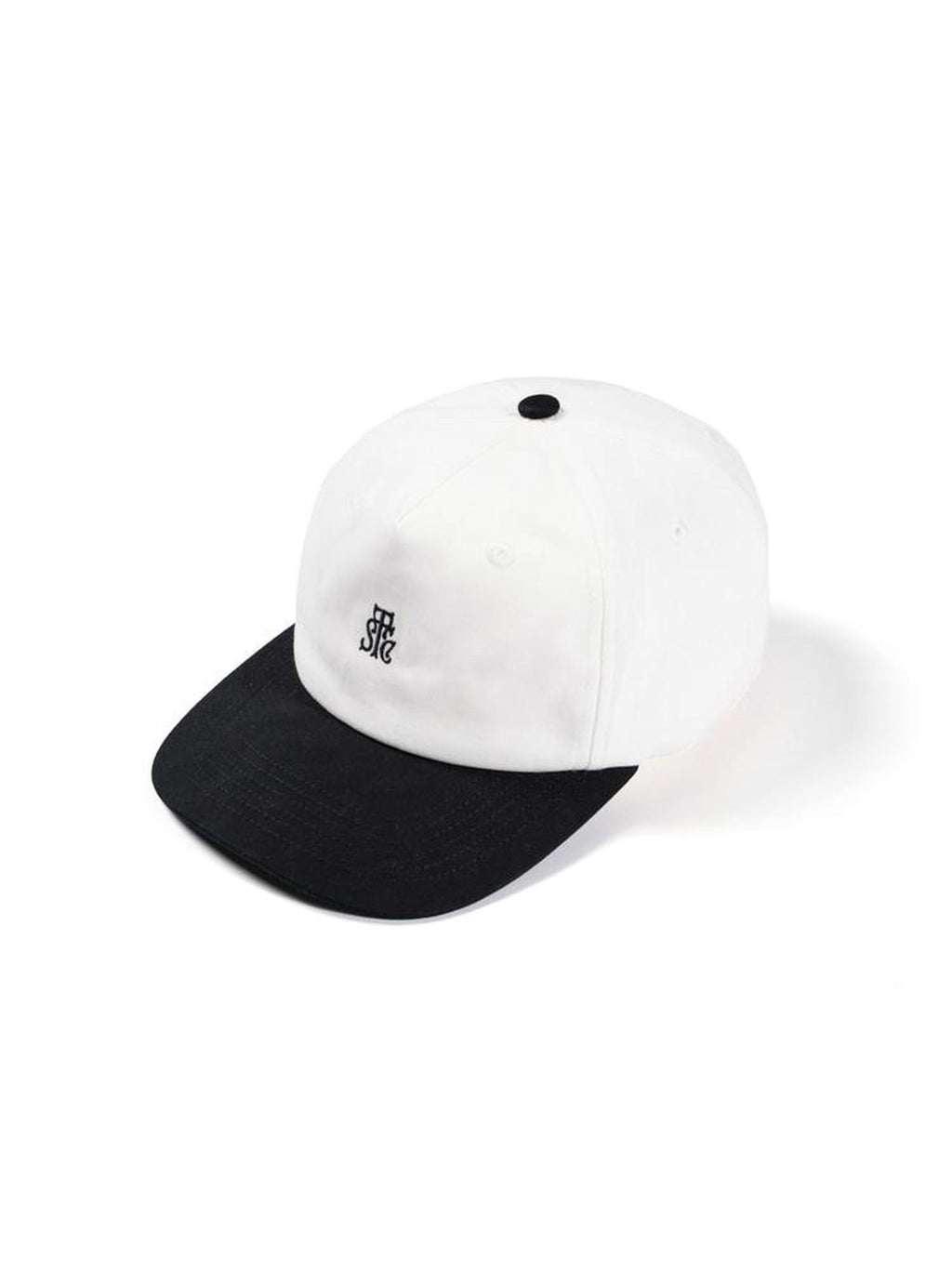 SUPERTOFU Adjustable Vintage Stitched Trucker Unisex Casual Cotton Logo Black White Hats