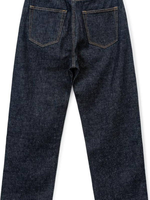 SUPERTOFU Antibacterial Cotton Hemp Mid Rise Japanese Straight Fit Everyday Straight Jeans