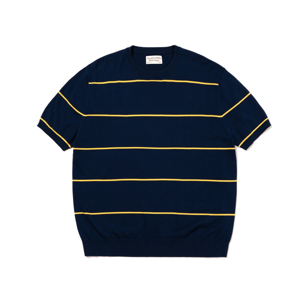 SUPERTOFU_Breathable_100_Percent_Cotton_Striped_Round_Neck_Unisex_Short_Sleeve_T-Shirts_MISSTT