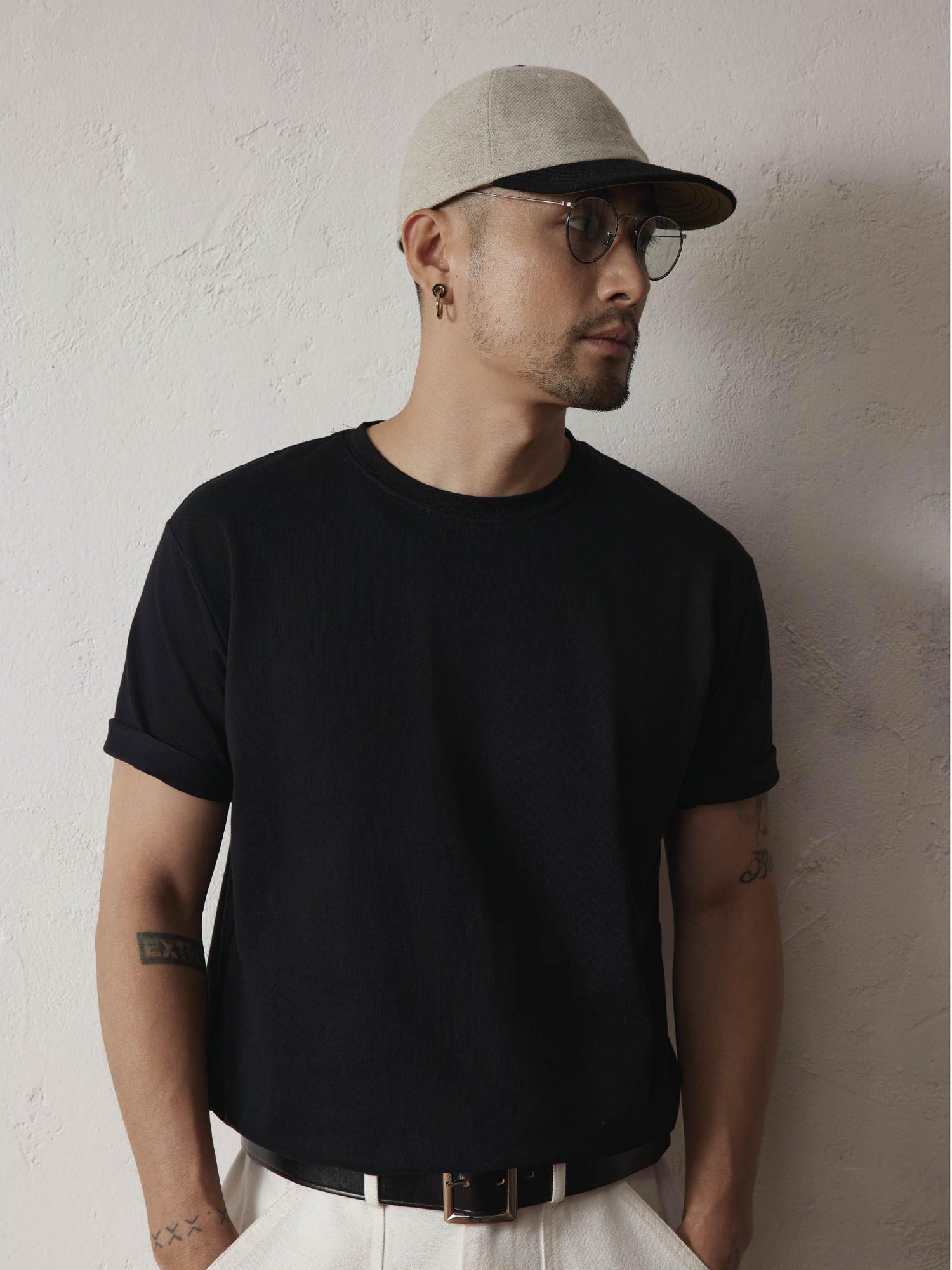 SUPERTOFU Breathable Antibacterial Sorona Cotton Unisex Crew Neck Short Sleeve T-Shirts