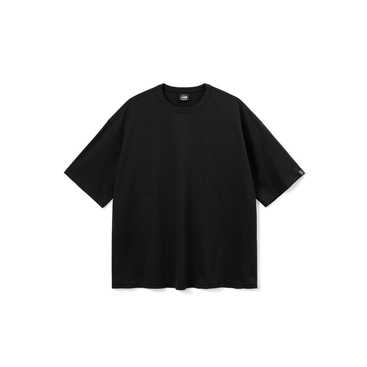 SUPERTOFU_Breathable_Bamboo_Slub_Cotton_Loose_Fit_Unisex_Crew_Neck_Short_Sleeve_T-Shirts_MISSTT