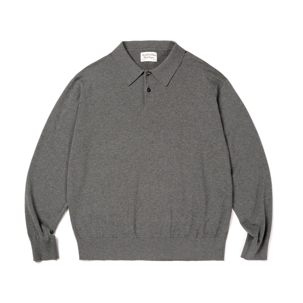 SUPERTOFU_Breathable_Cotton_Loose_Fit_Button_Collar_Unisex_Black_Long_Sleeve_T-Shirts_MISSTT