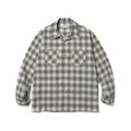 SUPERTOFU_Breathable_Cotton_Loose_Plaid_Cuban_Collar_Button_Long_Sleeve_Unisex_Shirts_MISSTT