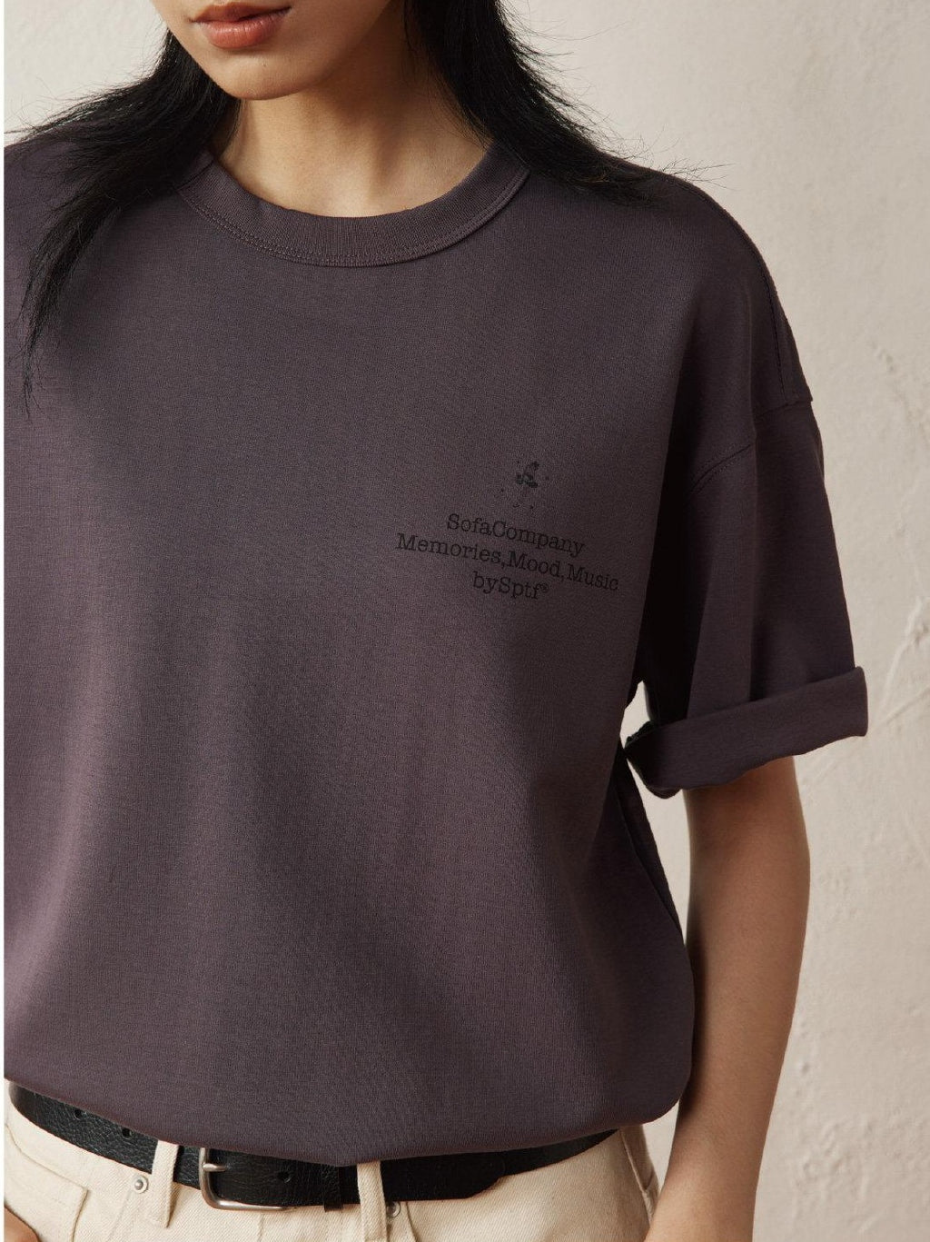 SUPERTOFU Breathable Cotton Loose Vintage Round Neck Unisex Short Sleeve T-Shirts