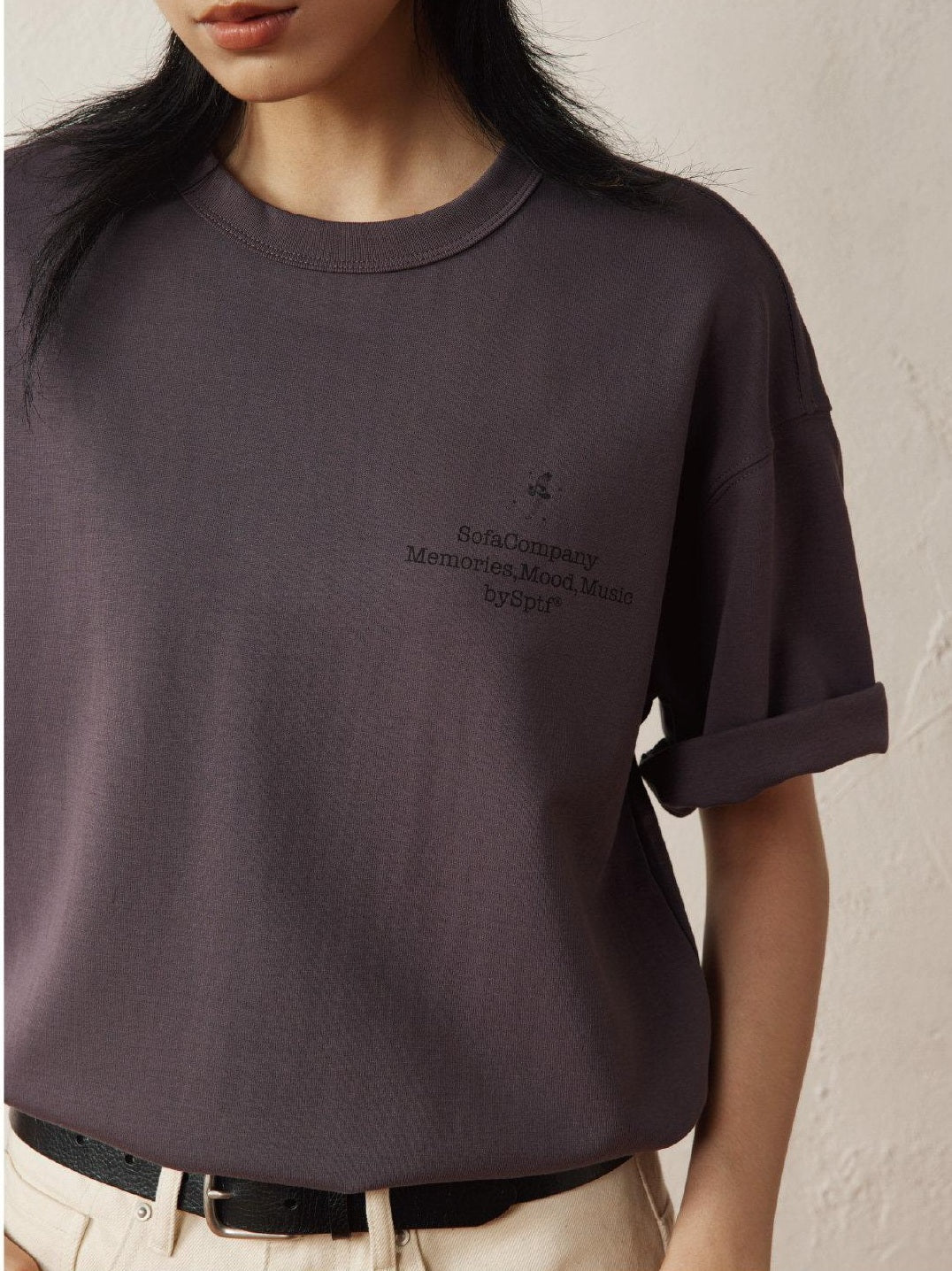 SUPERTOFU Breathable Cotton Loose Vintage Round Neck Unisex Short Sleeve T-Shirts