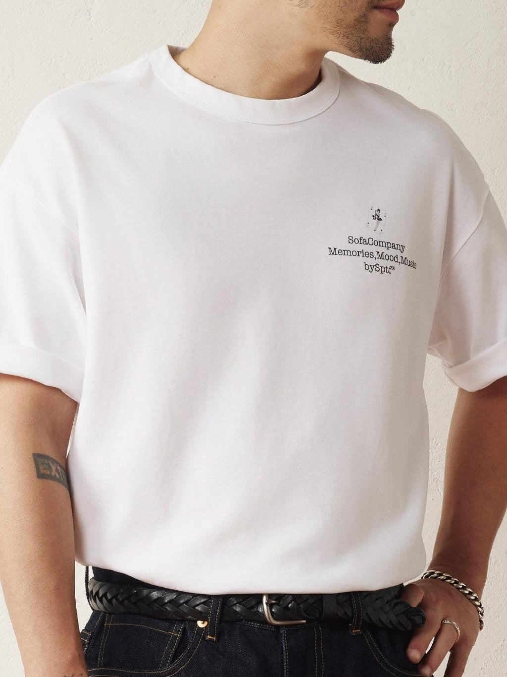SUPERTOFU Breathable Cotton Loose Vintage Round Neck Unisex Short Sleeve T-Shirts