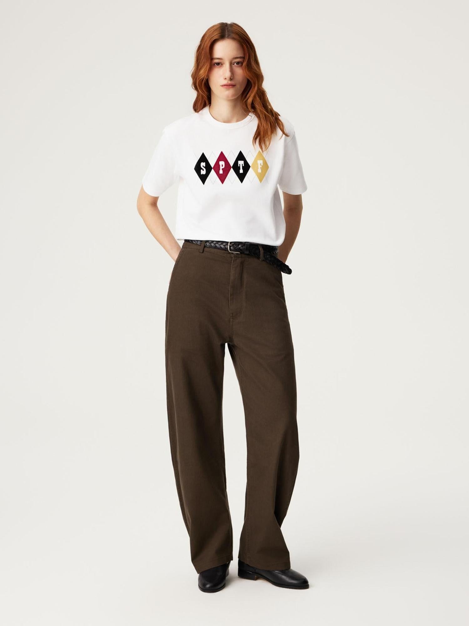 SUPERTOFU Breathable Cotton Lyocell Relaxed Curved Leg Button Fly Chinos