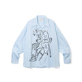 SUPERTOFU_Breathable_Cotton_Printed_Blue_Stripe_Retro_Cuban_Collar_Loose_Fit_Unisex_Shirts_MISSTT