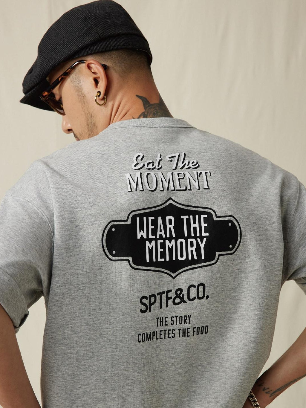 SUPERTOFU Breathable Cotton Retro Graphic Relaxed Unisex Crew Neck Short Sleeve T-Shirts