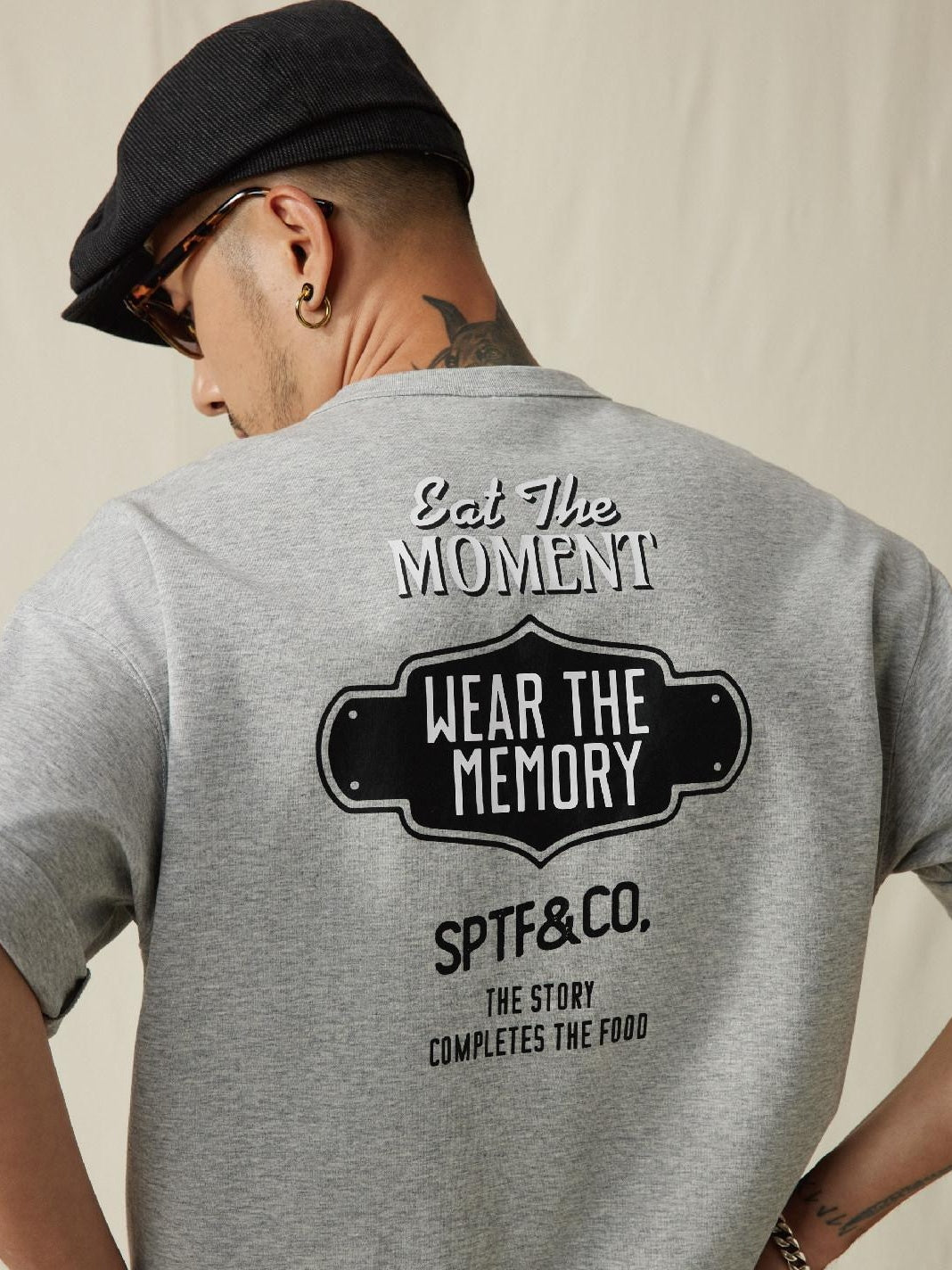 SUPERTOFU Breathable Cotton Retro Graphic Relaxed Unisex Crew Neck Short Sleeve T-Shirts