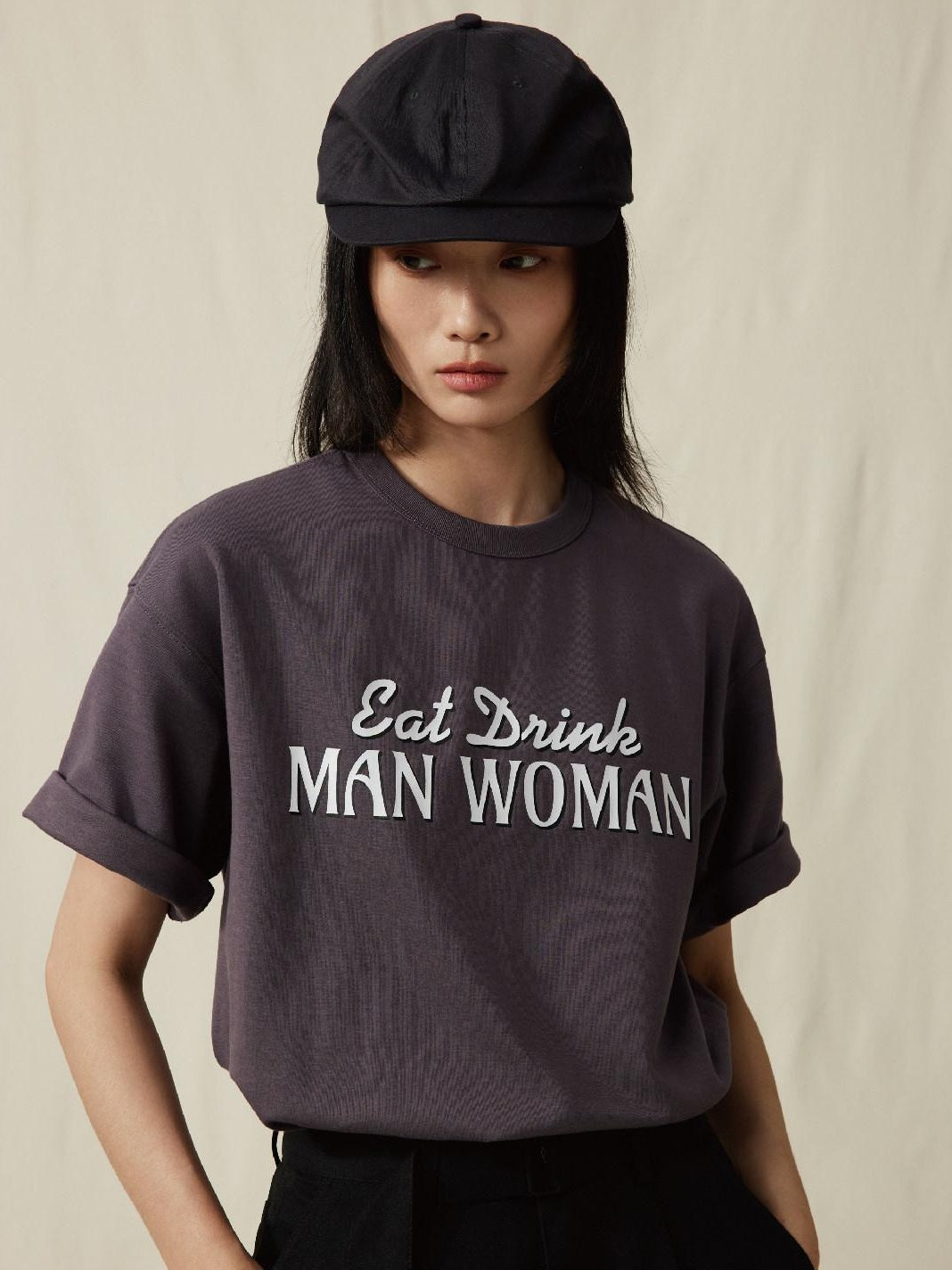SUPERTOFU Breathable Cotton Retro Graphic Relaxed Unisex Crew Neck Short Sleeve T-Shirts