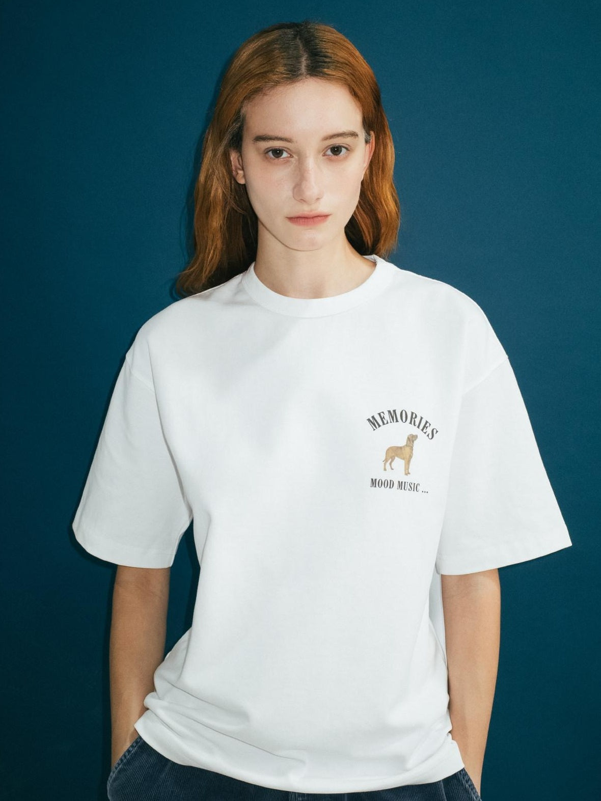 SUPERTOFU Breathable Long Staple Cotton Printed Loose Fit Unisex Short Sleeve T-Shirts
