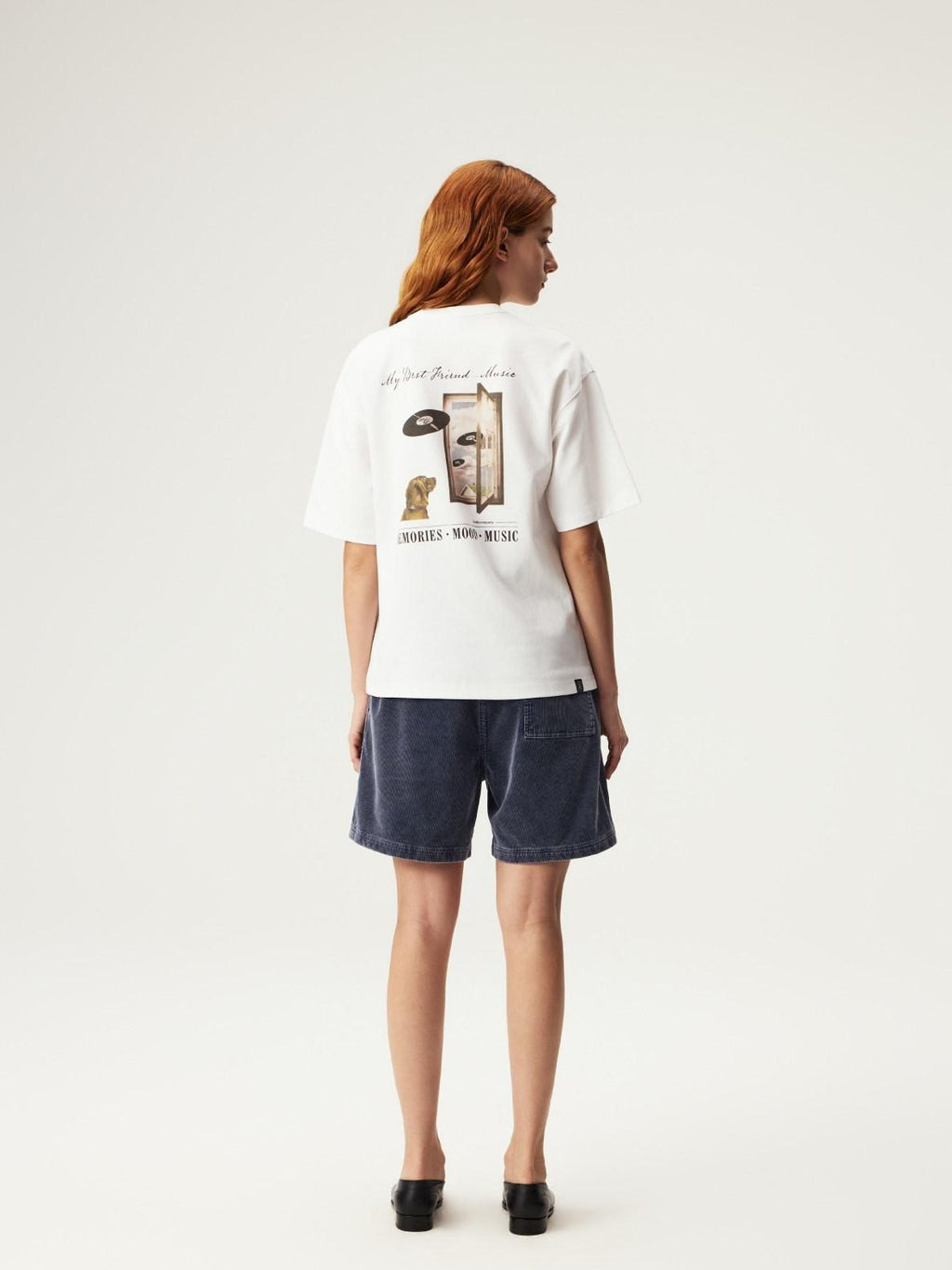 SUPERTOFU Breathable Long Staple Cotton Printed Loose Fit Unisex Short Sleeve T-Shirts