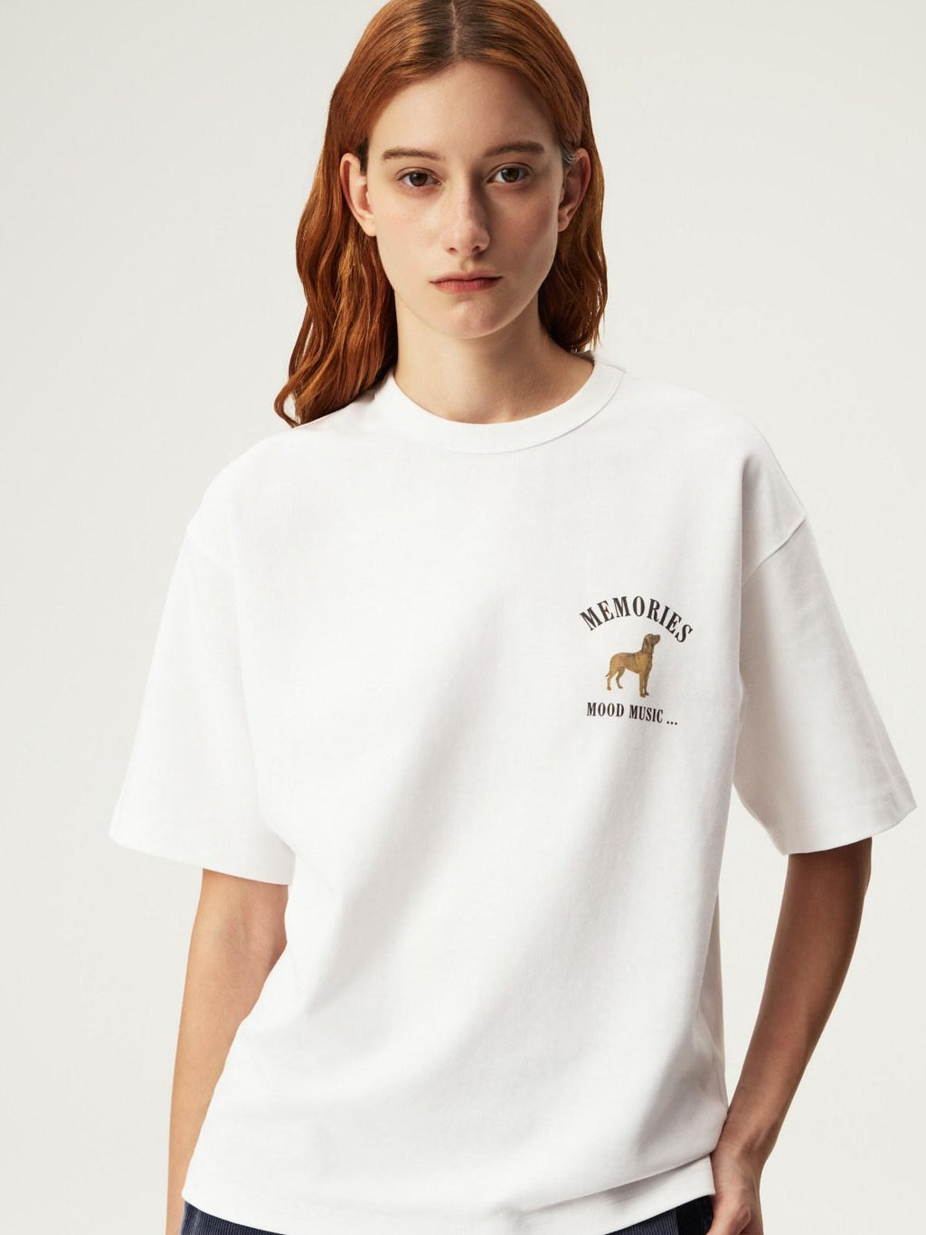 SUPERTOFU Breathable Long Staple Cotton Printed Loose Fit Unisex Short Sleeve T-Shirts