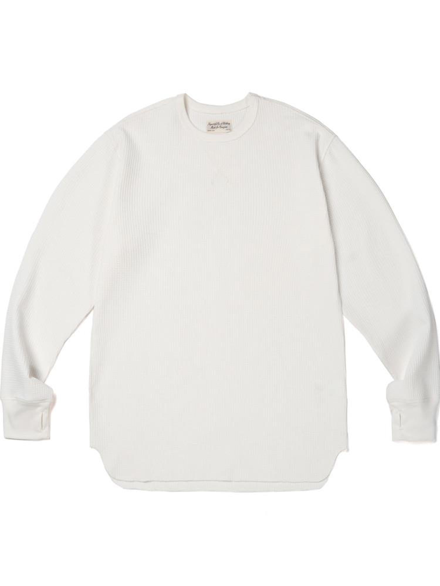 SUPERTOFU Breathable Polyester Japanese Round Neck Unisex Solid Black Long Sleeve T-Shirts