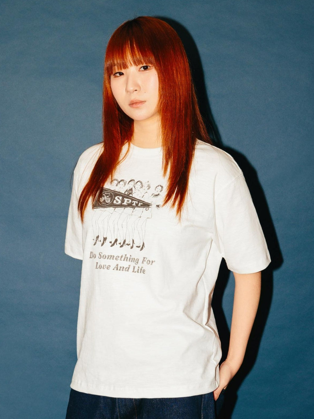 SUPERTOFU Breathable Slub Cotton 220G Retro Relaxed Unisex Crew Short Sleeve T-Shirts